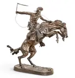 Frederic Remington, Broncho Buster, Monumental Bronze Sculpture