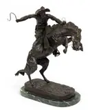 Frederic Remington, Broncho Buster, Bronze Sculpture