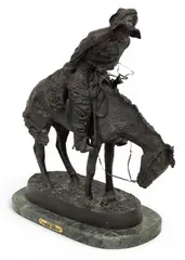 Frederic Remington, The Norther, Bronze Sculpture