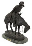 Frederic Remington, The Norther, Bronze Sculpture