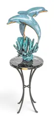 Robert Wyland, Children of the Sea, 1990, Bronze Sculpture