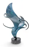 Doug Wylie, Rendezvous, 1999, Bronze Sculpture