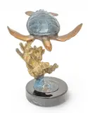 Dale J. Evers, Turtle, 1994, Bronze Sculpture