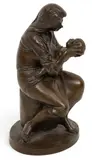 Bruno Lucchesi, Mother and Child, 1976, Bronze Sculpture