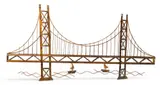 Curtis Jeré, Brass Bridge Wall, Sculpture 20th Cent.