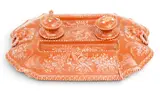 Antoine Montagnon, Faience Terracotta, Ink Stand