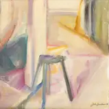 John Lawrence Beardman, Abstract Composition, 1976, Oil on Canvas
