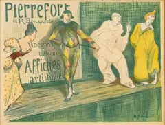 Henri Gabriel Ibels, Pierrefort, Plate 102 from Les Maîtres De L'Affiche, circa 1898, Lithograph in Colors