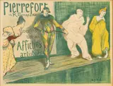 Henri Gabriel Ibels, Pierrefort, Plate 102 from Les Maîtres De L'Affiche, circa 1898, Lithograph in Colors