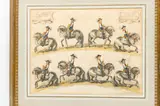Theodor Van Kessel, After Abraham Van Diepenbeeck (Dutch, 1596-1675) Hand Colored, Engraving on Paper