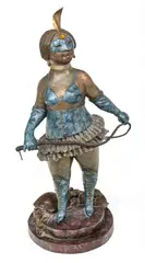 by Appointment Only by Charles Bragg, 1989, Cold Painted Bronze Sculpture, sold Dec 2025