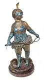 Charles Bragg, by Appointment Only, 1989, Cold Painted Bronze Sculpture