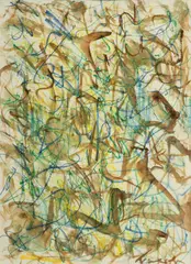 Jack Faxon, ' W 11', Mixed Media