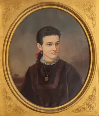 William Ver Bryck, Portrait of a Woman, 1879, Oil on Canvas