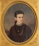 William Ver Bryck, Portrait of a Woman, 1879, Oil on Canvas