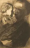 Käthe Kollwitz, Mother and Child, Etching on Paper