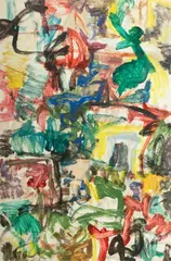 Jack Faxon, Abstract, Mixed Media