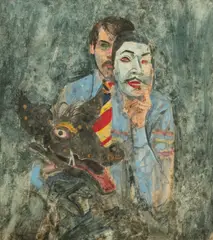 Richard Jerzy, Michael, circa 1978, Watercolor on Paper