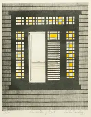 Emilio Sánchez Font, Amarillo & Azul, 1969, Aquatint on Paper