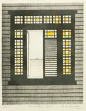 Emilio Sánchez Font, Amarillo & Azul, 1969, Aquatint on Paper