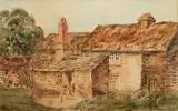 Alexander M Fleming, A Country Home, 1904, Watercolor on Wove Paper