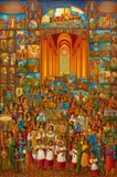John August Swanson, The Procession, Serigraph in Colors