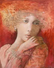 Evelyn Brackett Raskin, Untitled, Mixed Media on Canvas/board