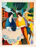 Itzchak Tarkay, Magic Moment IV, Serigraph on Wove Paper