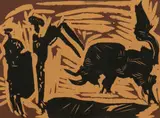 Pablo Picasso, Banderilles, Linocut in Colors on Wove Paper