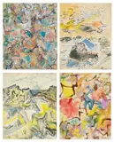 Jack Faxon, Untitled, Gouache