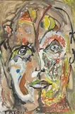 Jack Faxon, Abstract, Gouache