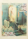 Georges Antione Rochegrosse, Le Jongleur De Notre-Dame, Color Lithograph Poster