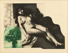 David Bumbeck, Roses, Etching