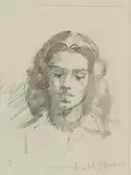 Isabel Bishop, Head of a Young Girl