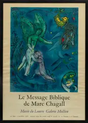 Untitled by Marc Chagall, Poster "Le Message Biblique of Marc Chagall", sold May 2025