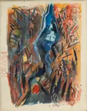 Lisa Zirner, Untitled, Watercolor