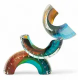 Leon Applebaum, Abstract Blown Glass, Sculpture