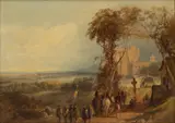 Na William Hart, Macbeth's Castle, Oil on Canvas