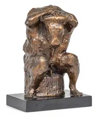 Michael Ayrton, Minotaur in Jeopardy, Bronze Sculpture