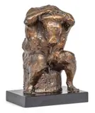Michael Ayrton, Minotaur in Jeopardy, Bronze Sculpture