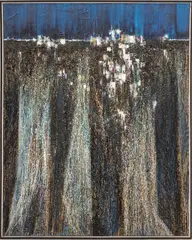 Robert M. Sullins, Metropolis, 1962, Oil on Canvas