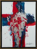 Dominic Pangborn, Passion of Christ, Acrylic on Canvas