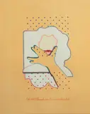 Marvin Israel, Untitled, Serigraph on Wove Paper, 1968, "Handiwork"