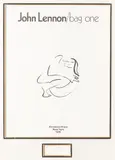 John Lennon, Untitled, Lithograph on Paper, "Bag One: Title Page"