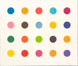 Damien Hirst, Untitled, Woodcut in Colors on Somerset Paper, "Esculetin, from 40 Woodcut Spots"