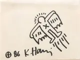 Keith Haring, Felt Tip Pen, on Paper 1986
