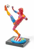Peter Max, Hand Painted, Acrylic on Bronze 1994