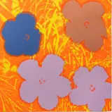 Flowers 11.69 by Andy Warhol, 1970, Serigraph in Colors on Paper, sold Jan 2025