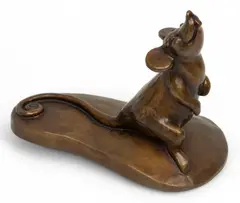 Untitled by Marshall Fredericks, Bronze Sculpture "Mouse", sold Jan 2025