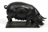 Dan Ostermiller, Bronze Pig, Sculpture
